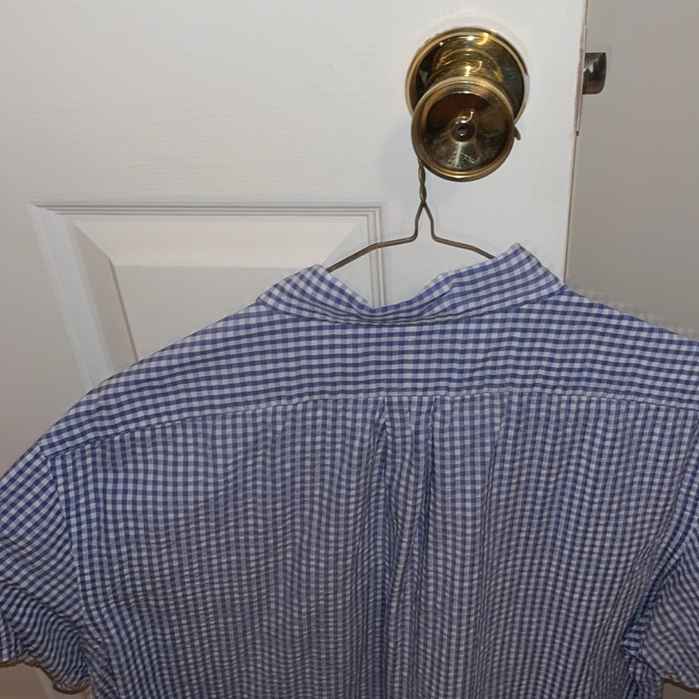 Polo Button Down Size Large - image 4